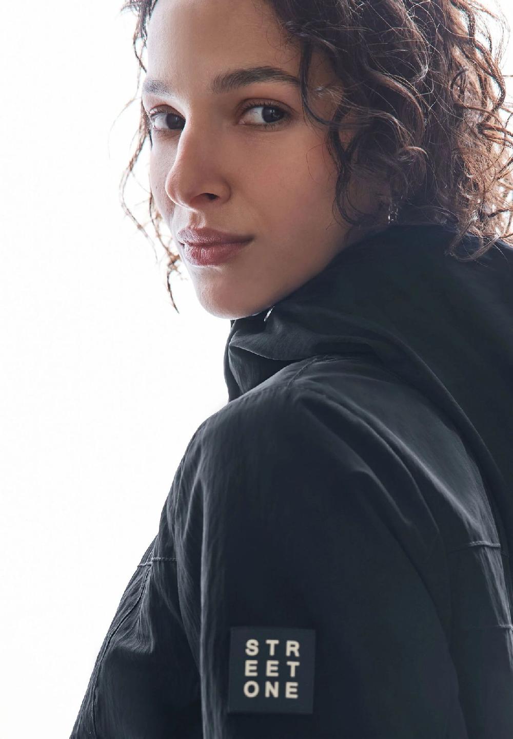 Street One Windbreaker verdeckter Reißverschluss Patch für Damen Verkauf