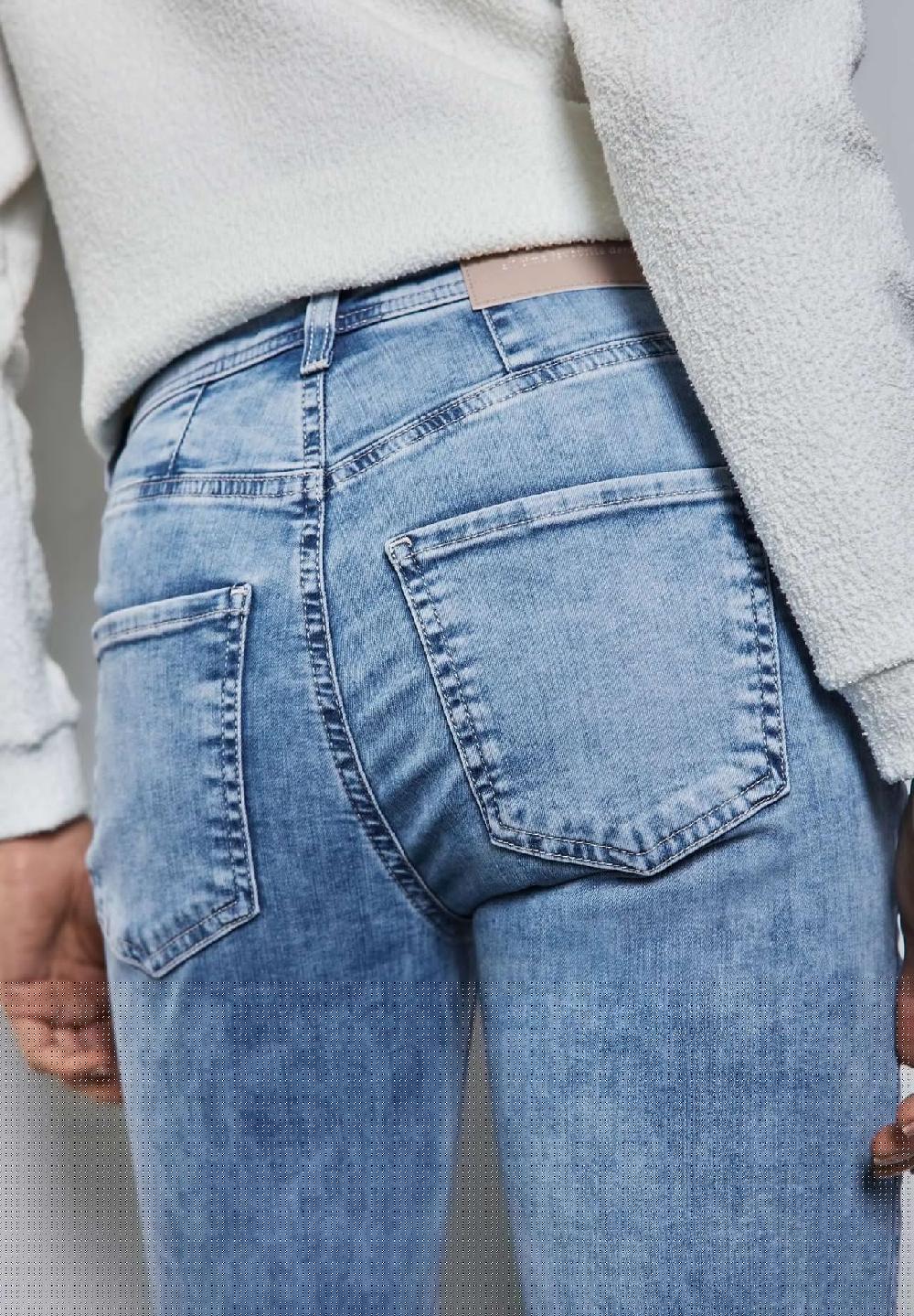 Street One Jeanshose "Style Q" Five-Pocket für Damen Schlussverkauf
