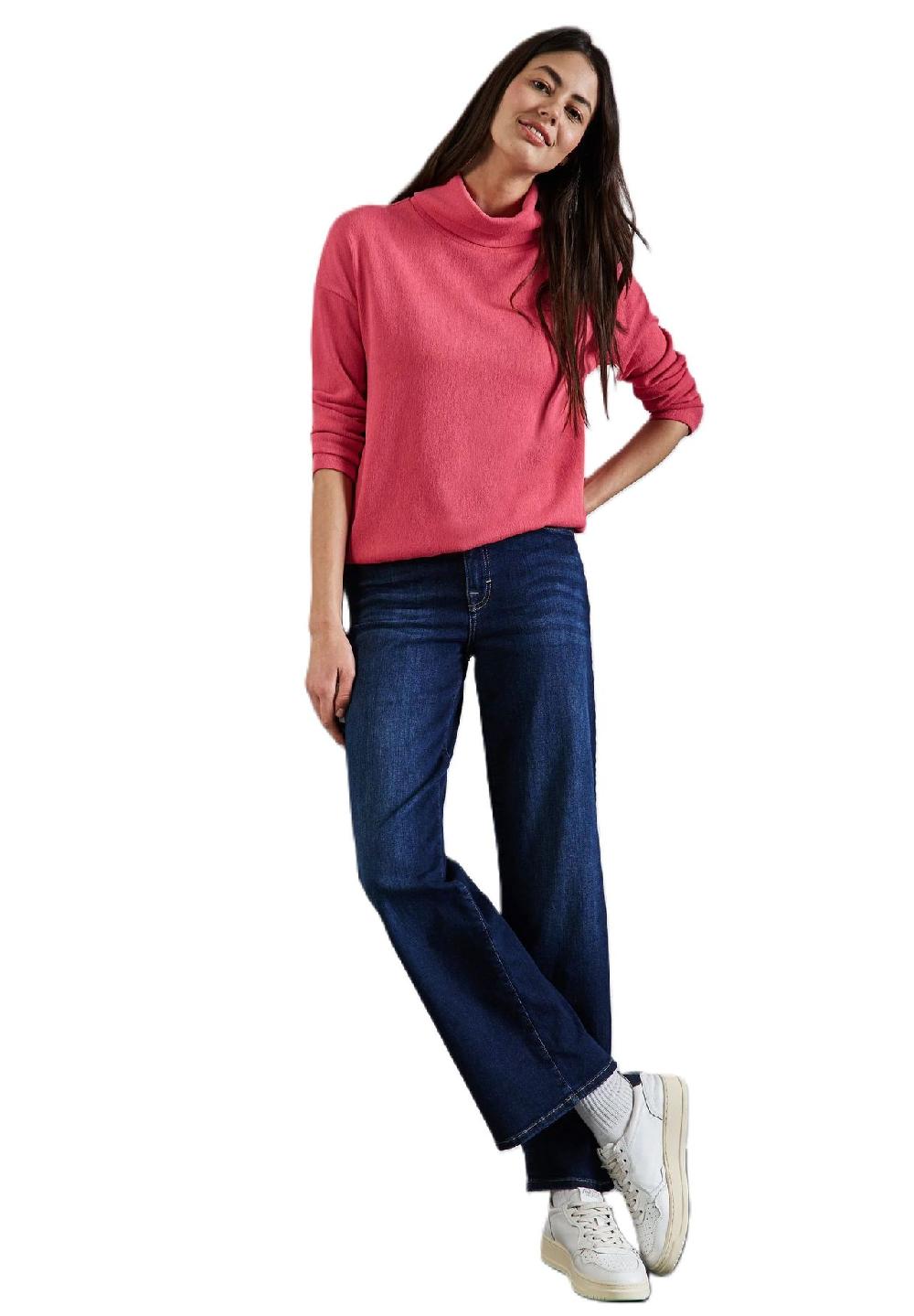 Street One Sweatshirt überschnittene Schultern für Damen Fabrikverkauf