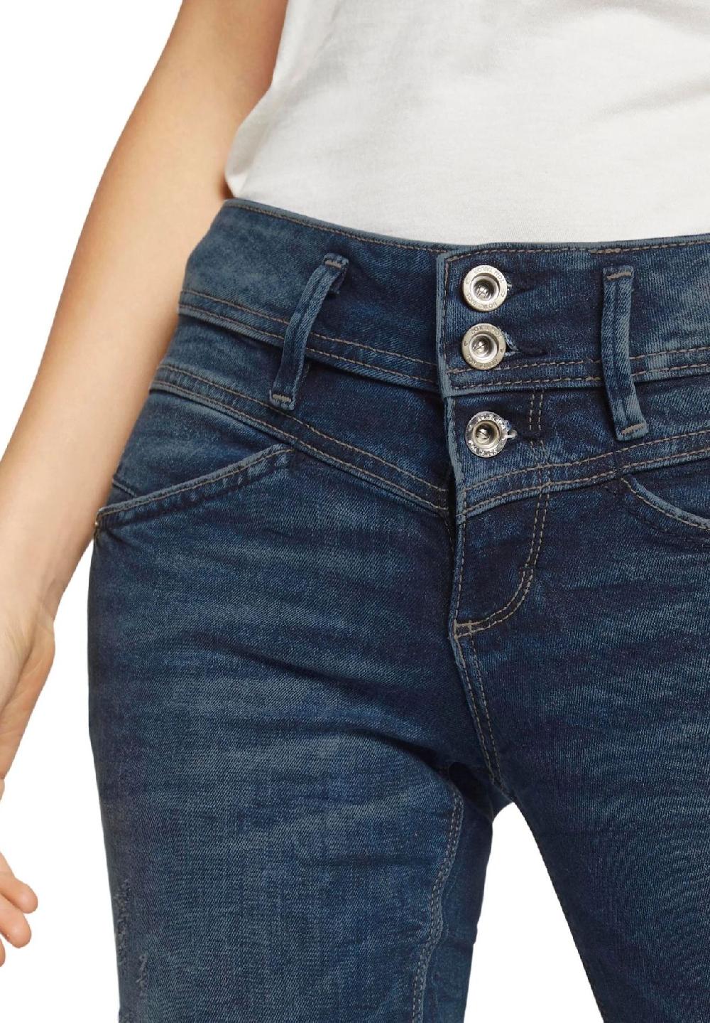 TOM TAILOR Jeanshose "Alexa" Low Waist für Damen Sonderangebot