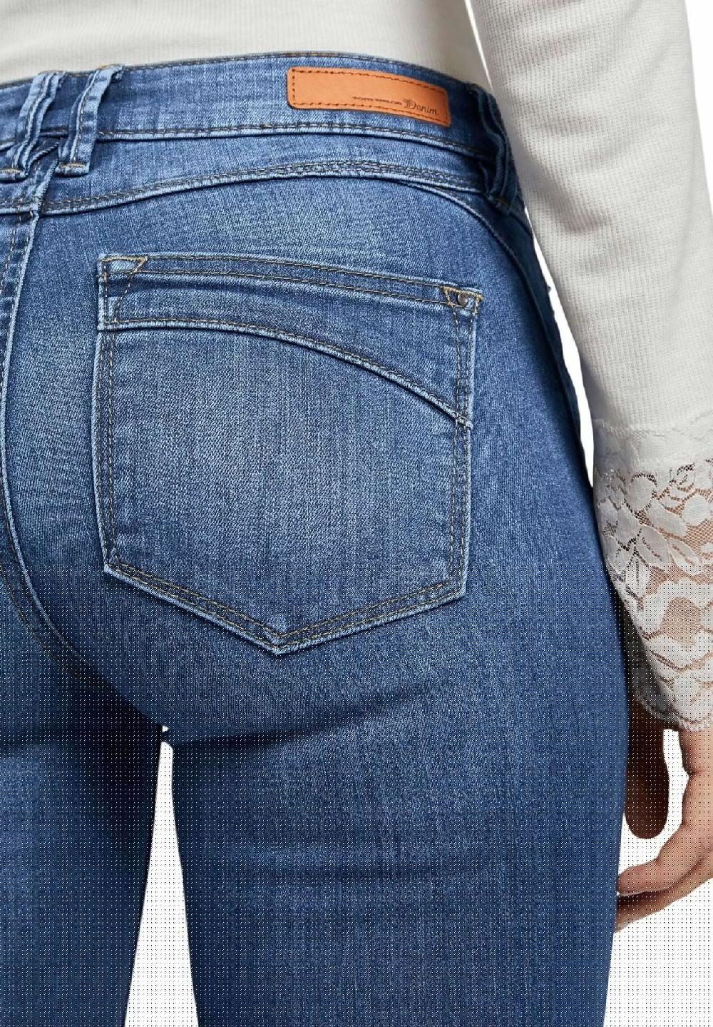 DENIM TOM TAILOR Jona Jeans Extra Skinny-Fit 5-Pocket-Style für Damen Günstig kaufen