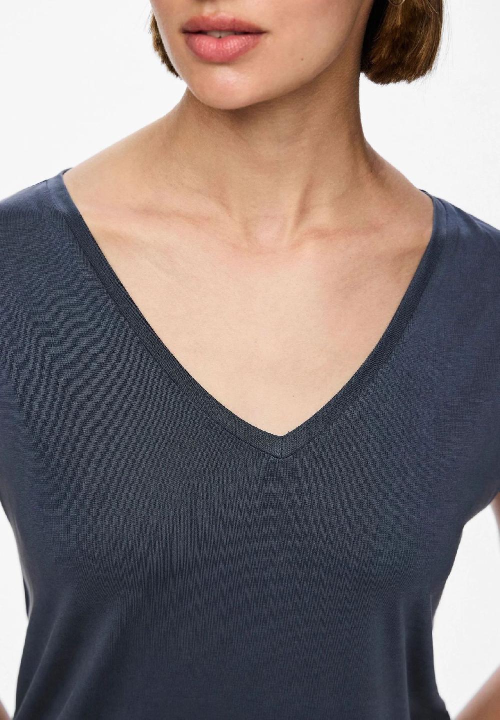 PIECES T-Shirt V-Ausschnitt für Damen Osterangebot