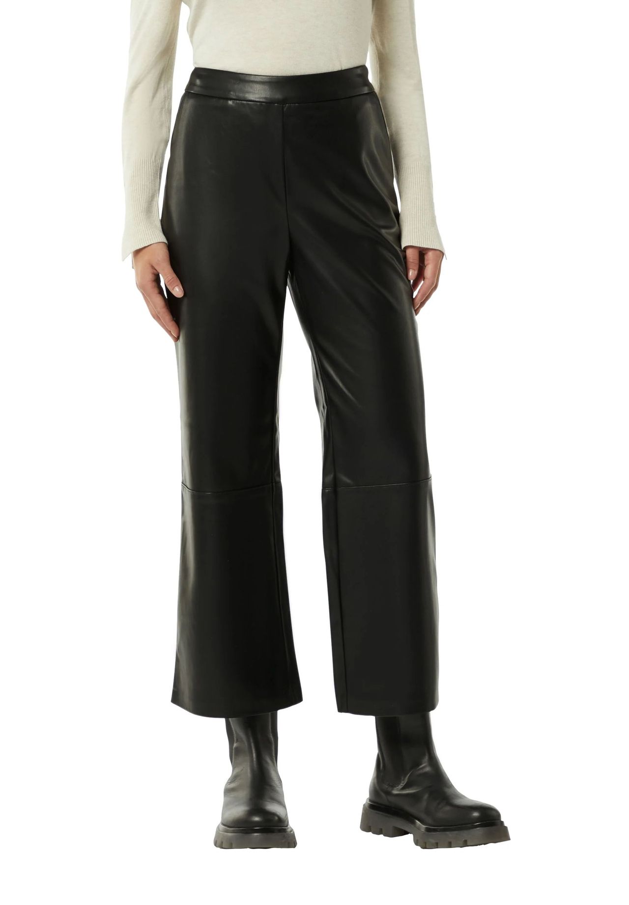 comma Kunstlederhose High Waist für Damen JETZT KAUFEN