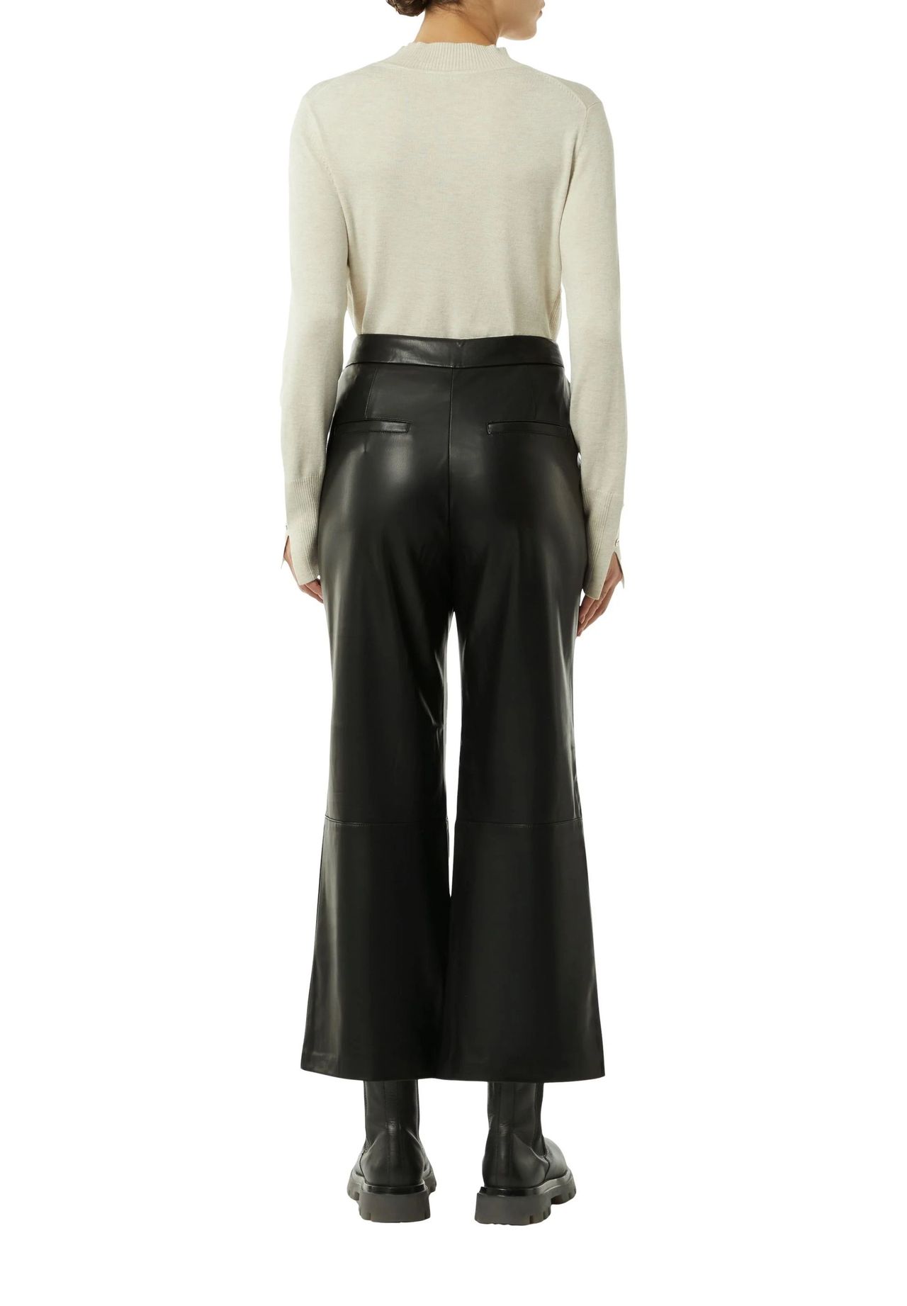 comma Kunstlederhose High Waist für Damen JETZT KAUFEN
