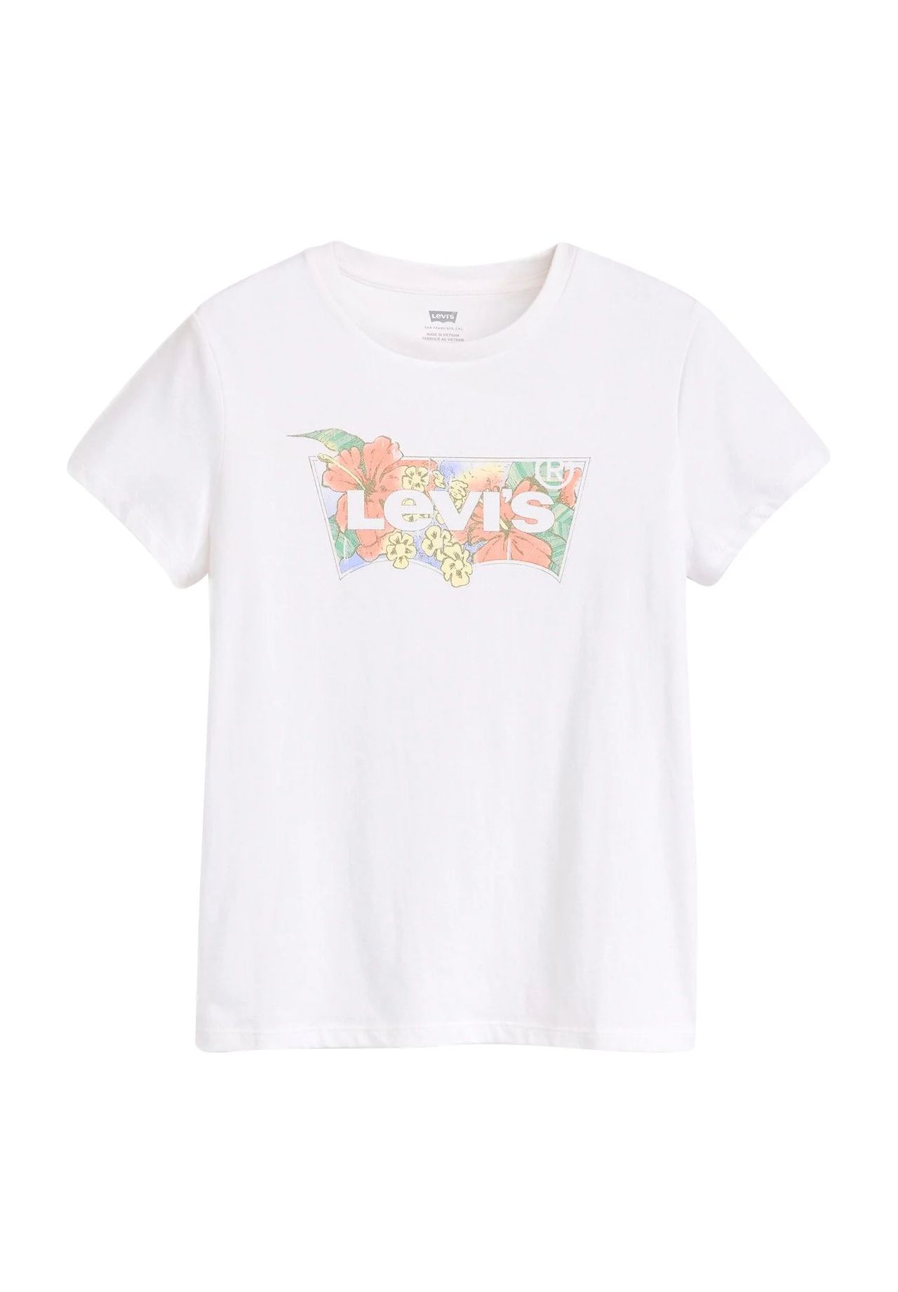 Levi's® T-Shirt Baumwolle Logo-Print für Damen Letzte 2 Tage