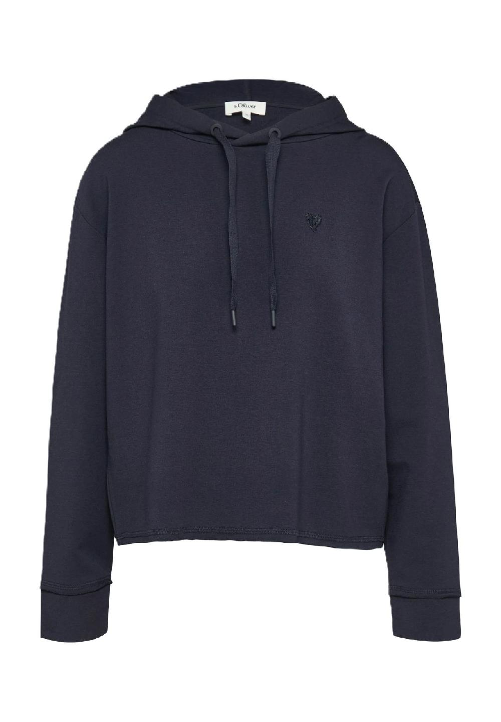 s.Oliver Hoodie Rippbündchen für Damen Begrenzt auf 3 Tage