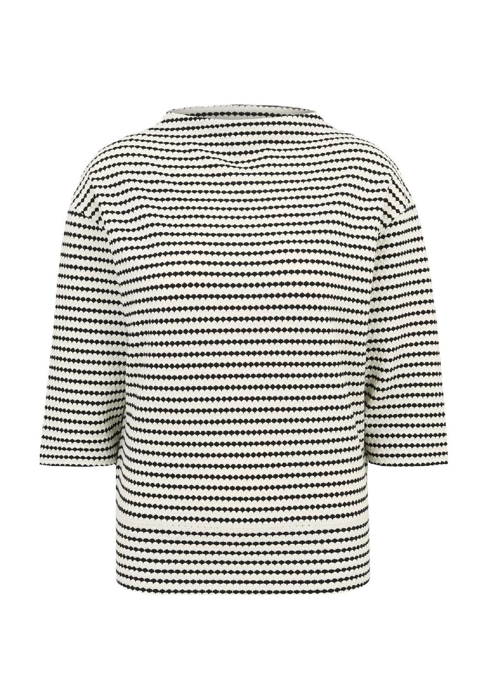 zero Sweatshirt 3/4-Arm Stehkragen für Damen Auslauf