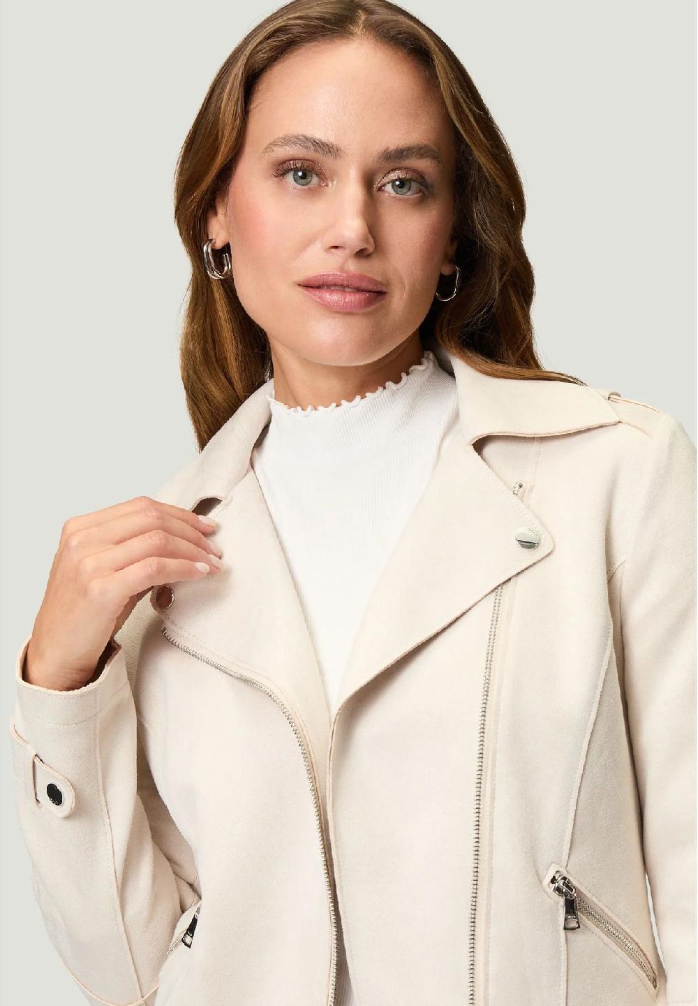 zero Bikerjacke Reißverschlusstaschen für Damen Hotsell