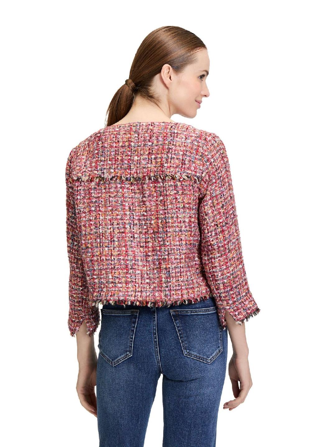 CARTOON Kastenjacke 3/4-Arm Fransen für Damen Fabrikpreis