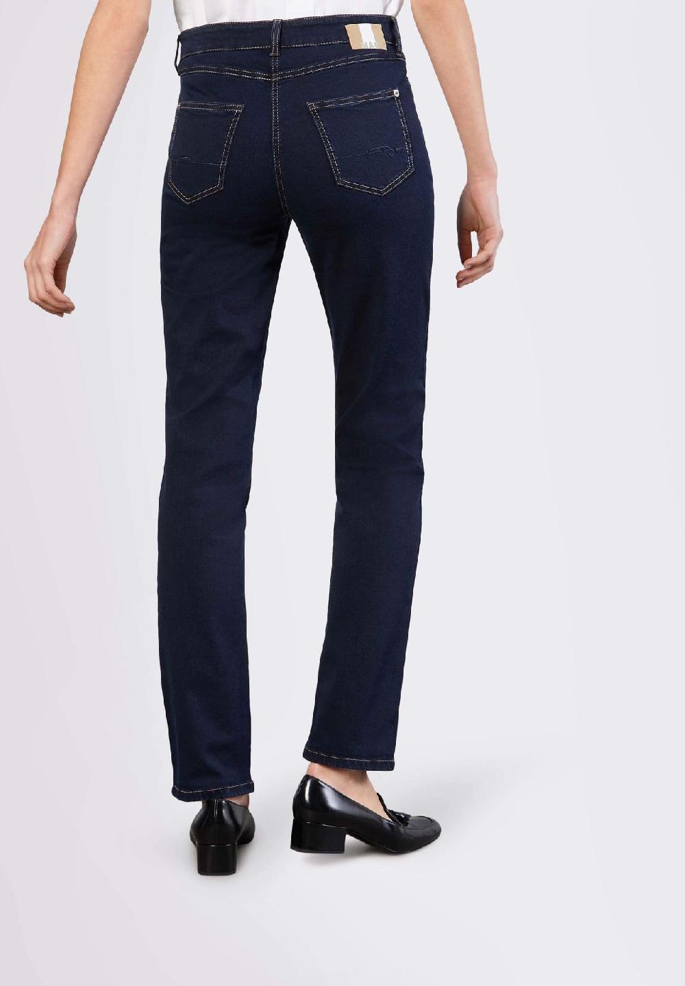 MAC Melanie Jeans Straight Fit Gürtelschlaufe für Damen Begrenztes Angebot