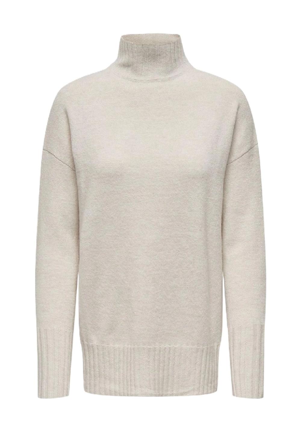 ONLY® Strickpullover "Gabriel" Stehkragen für Damen Online Outlet