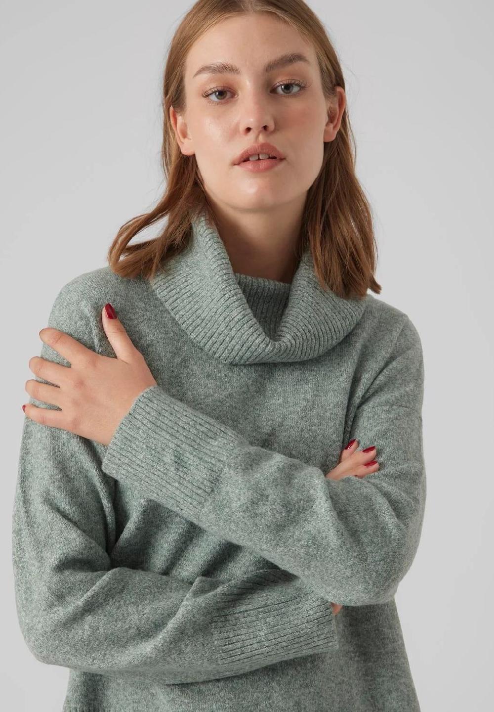 VERO MODA® Strickpullover Regular-Fit Rollkragen für Damen Exklusive Angebote