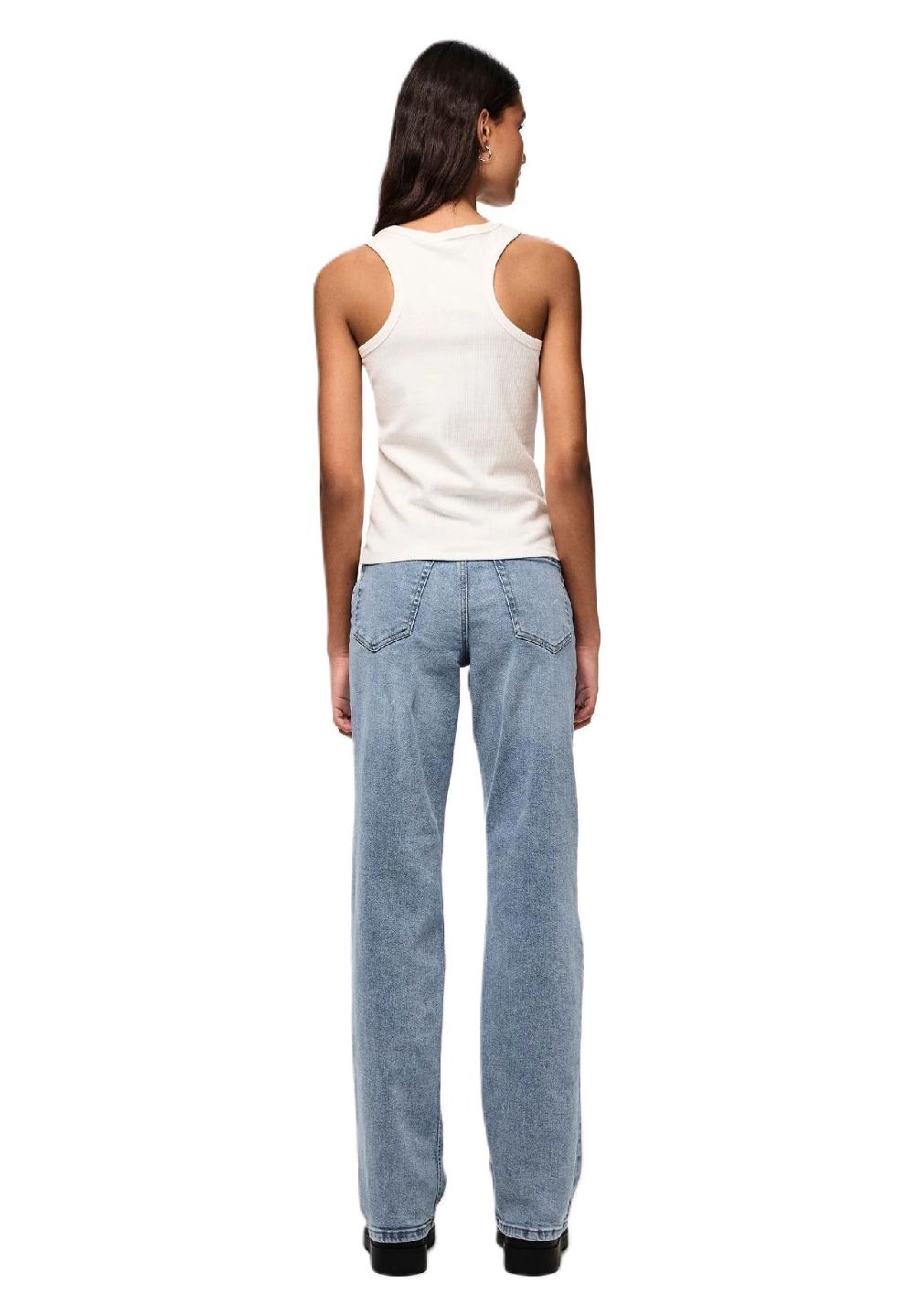 PIECES Jeanshose "Kelly" High Waist für Damen Sonderangebote