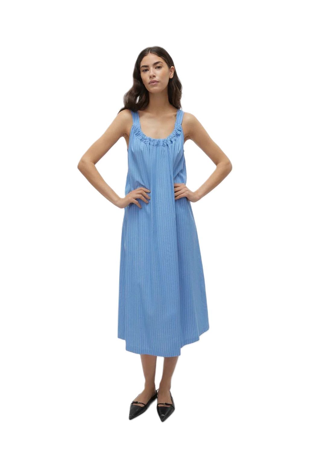 VERO MODA® Sommerkleid ärmellos 3/4-lang für Damen Kostenlose Rückgabe