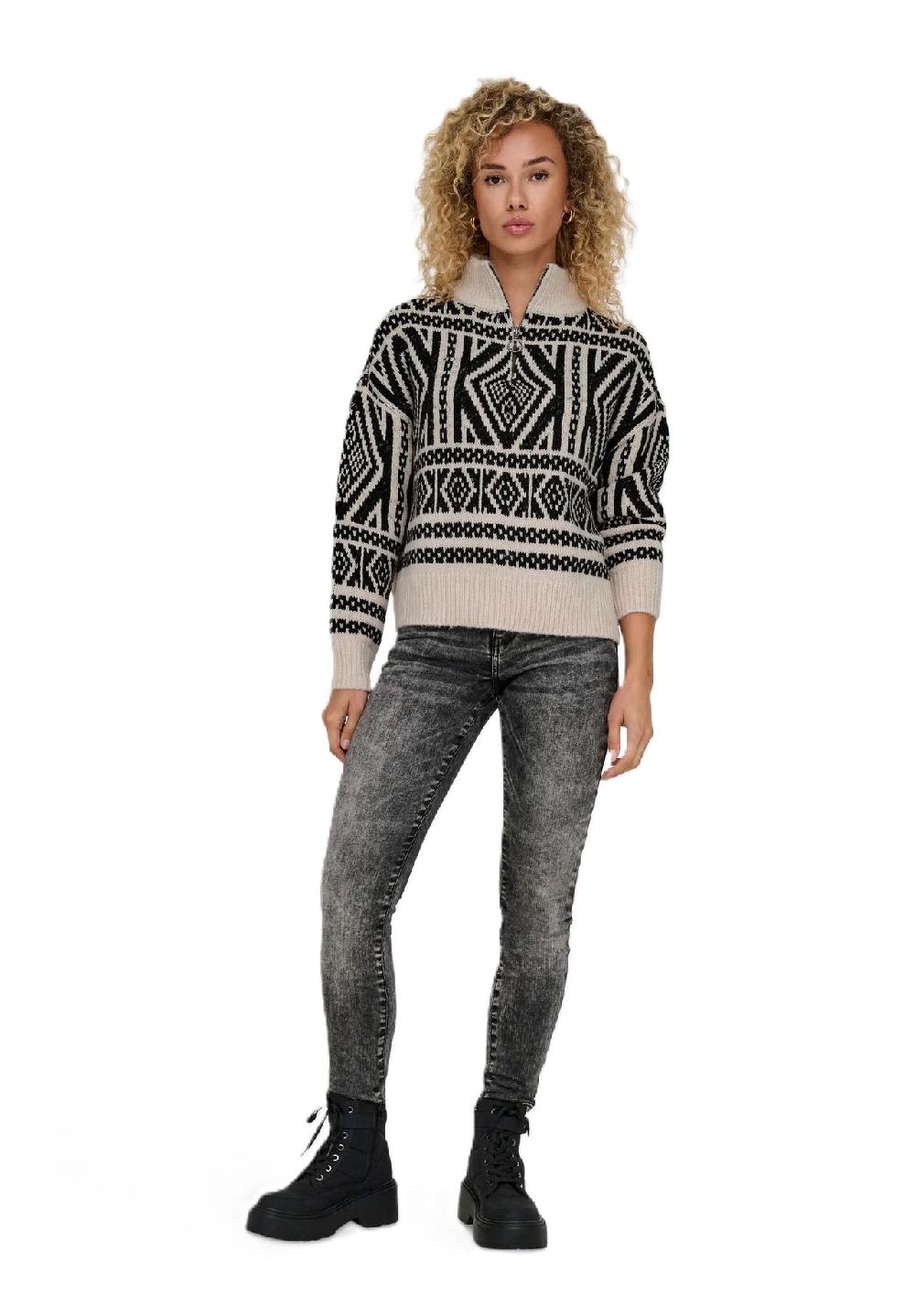 ONLY® Pullover "Felici" Troyer für Damen Begrenzte Freigabe