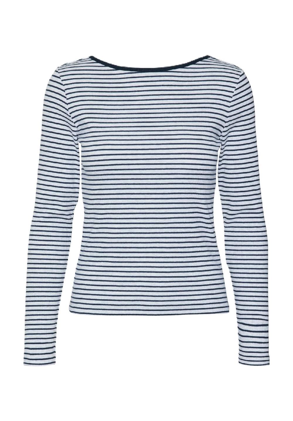 VERO MODA® Langarmshirt "Chloe" U-Ausschnitt für Damen Neueste Stile