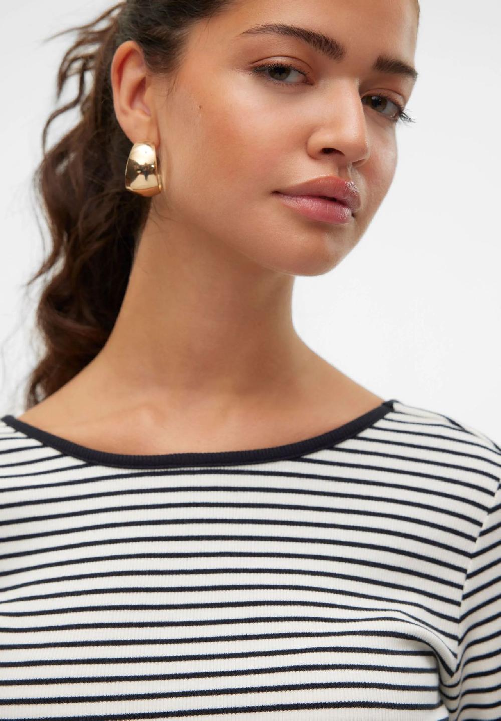 VERO MODA® Langarmshirt "Chloe" U-Ausschnitt für Damen Letzte 2 Tage