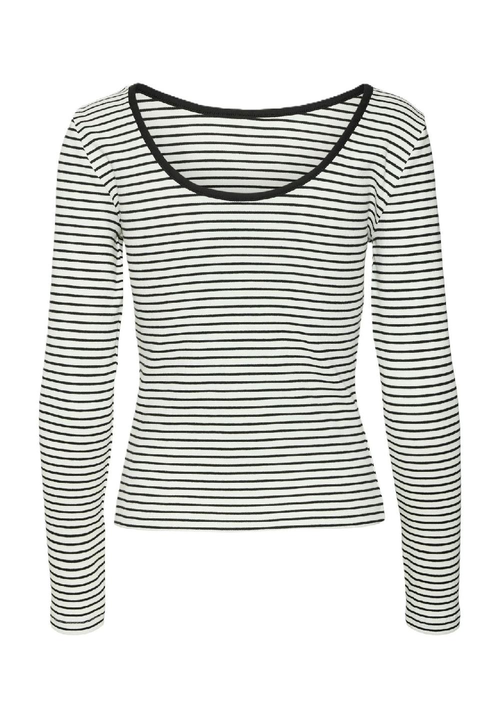 VERO MODA® Langarmshirt "Chloe" U-Ausschnitt für Damen Letzte 2 Tage