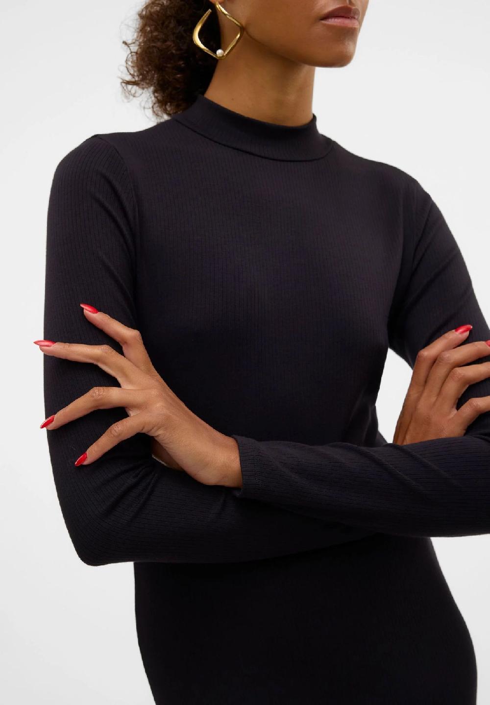 VERO MODA® Shirtkleid Stehkragen für Damen Zeitbegrenzte Promotion