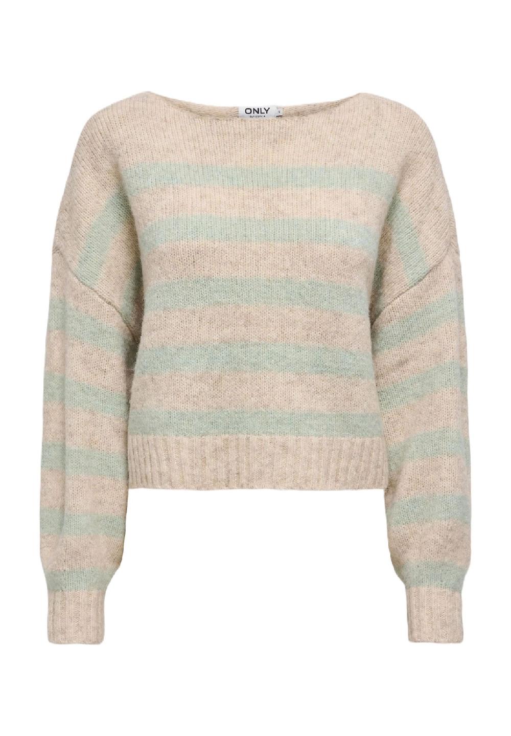 ONLY® Strickpullover U-Boot Ausschnitt für Damen Bis zu 60% Rabatt