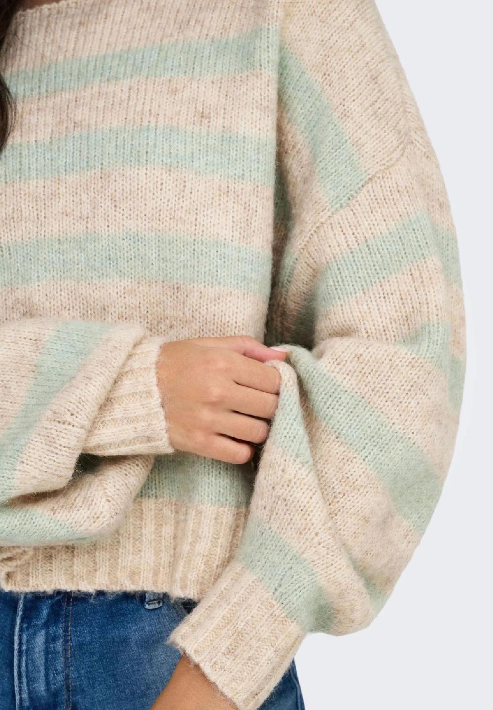 ONLY® Strickpullover U-Boot Ausschnitt für Damen Bis zu 60% Rabatt