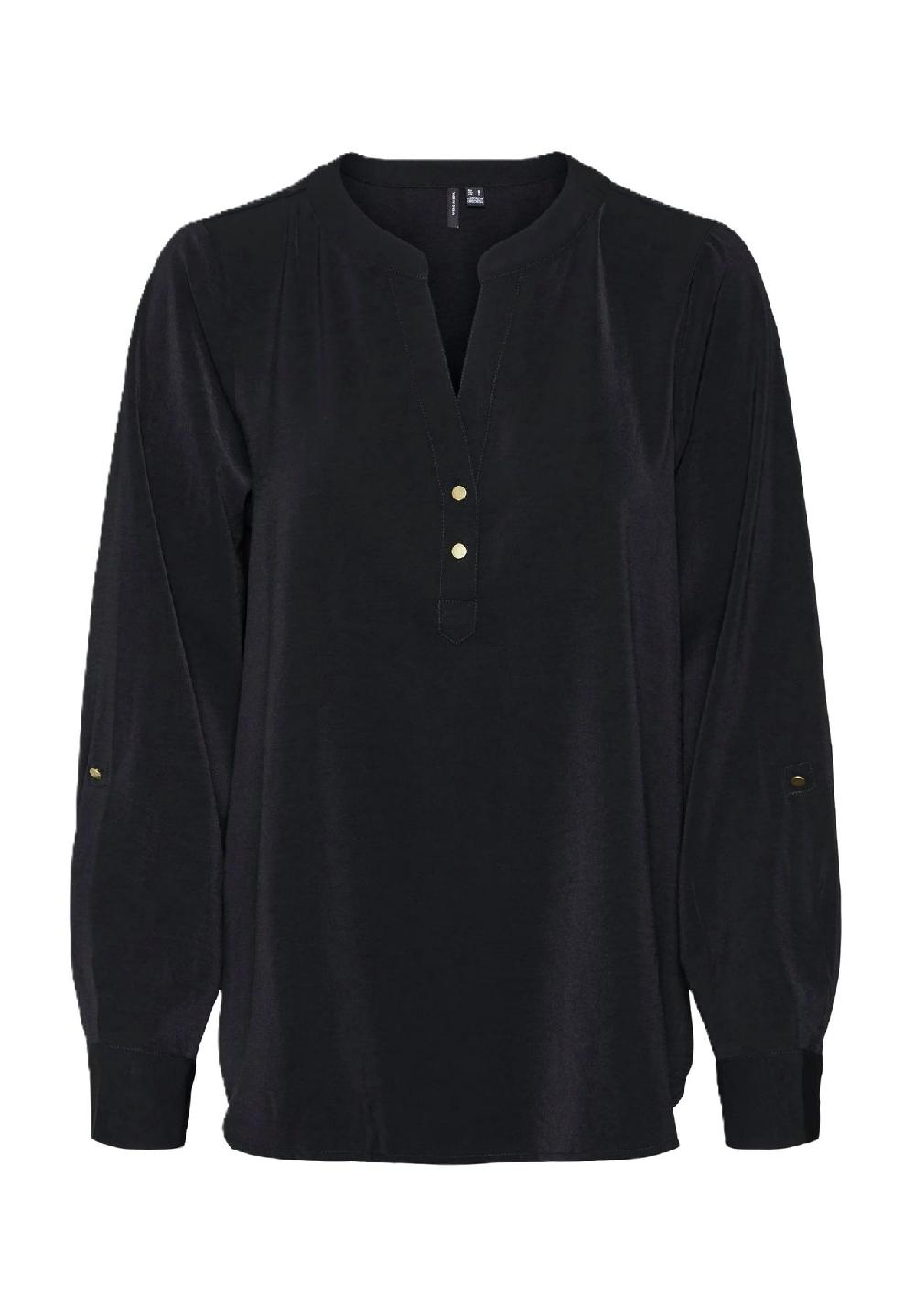 VERO MODA® Blusenshirt Split-Neck für Damen Bis zu 65% Rabatt