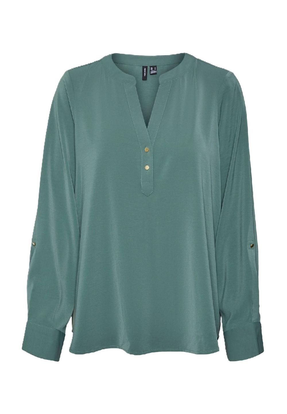 VERO MODA® Blusenshirt Split-Neck für Damen Nur für heute