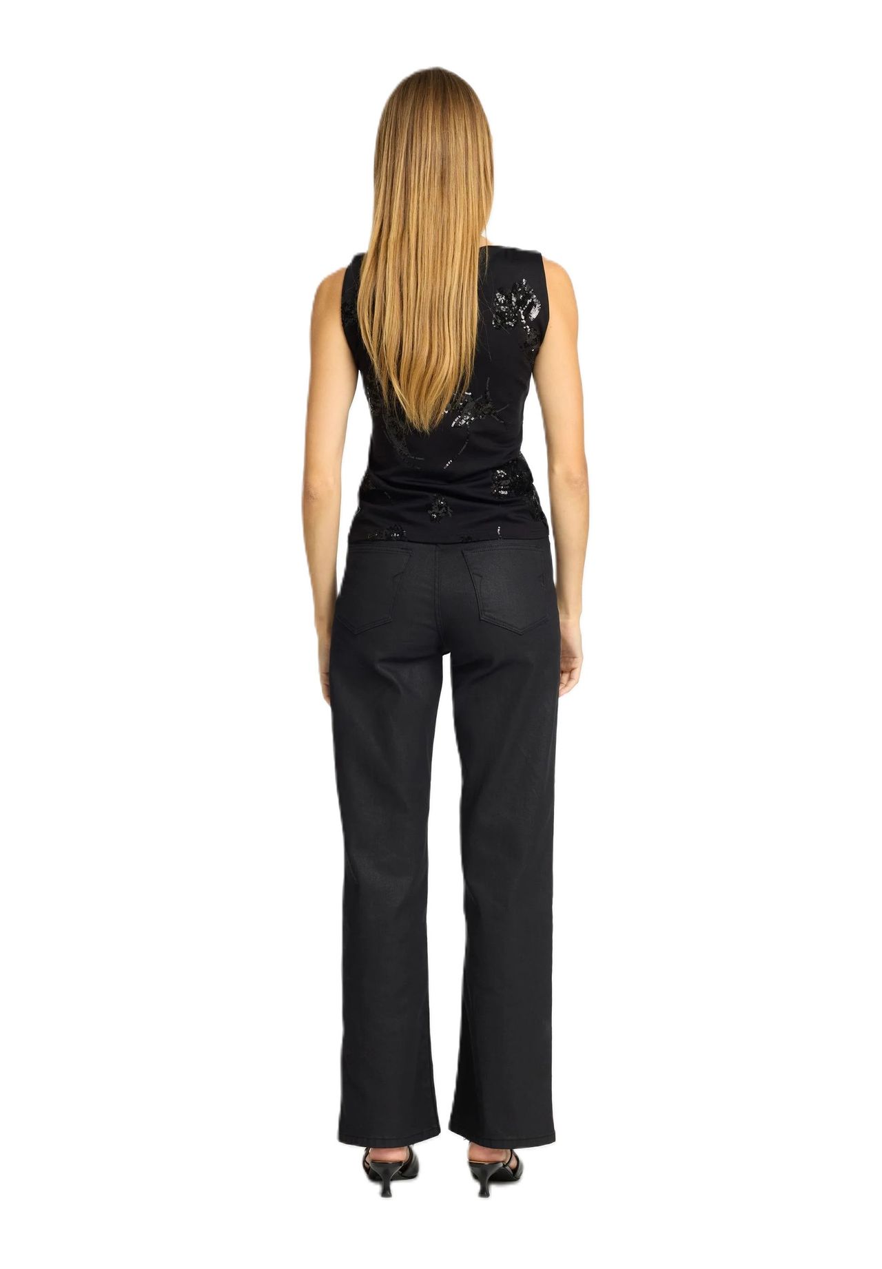 SELECTED FEMME Jeanshose High Waist Five-Pocket für Damen Super Rabatt