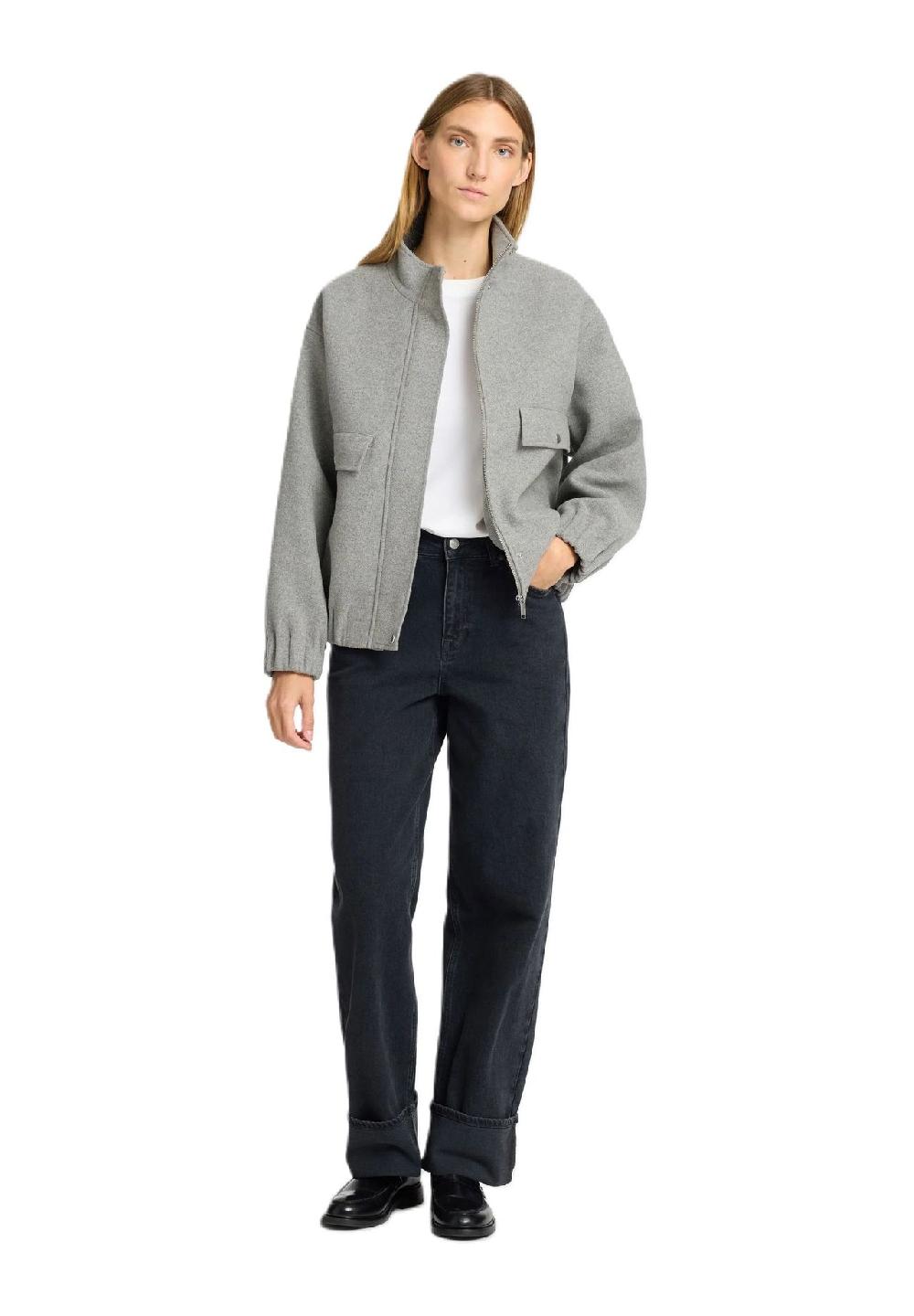SELECTED FEMME Blouson Stehkragen Raglan-Ärmel für Damen Clearance-Verkauf