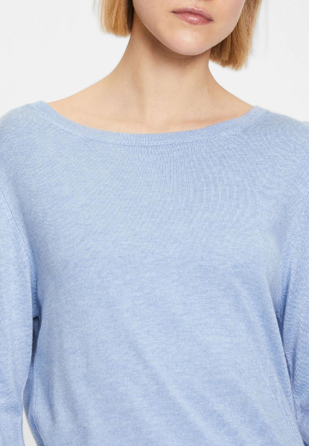 GALERIA essentials Pullover "Elea" U-Boot-Ausschnitt Rippbündchen für Damen Black Friday Preise