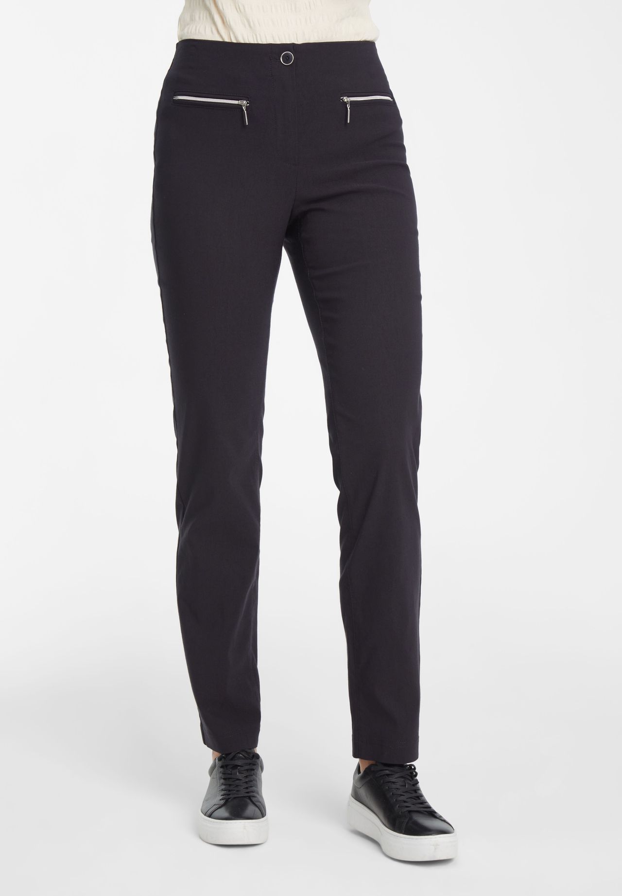 adagio Stoffhose Uni-Design für Damen 50% Rabatt für begrenzte Zeit