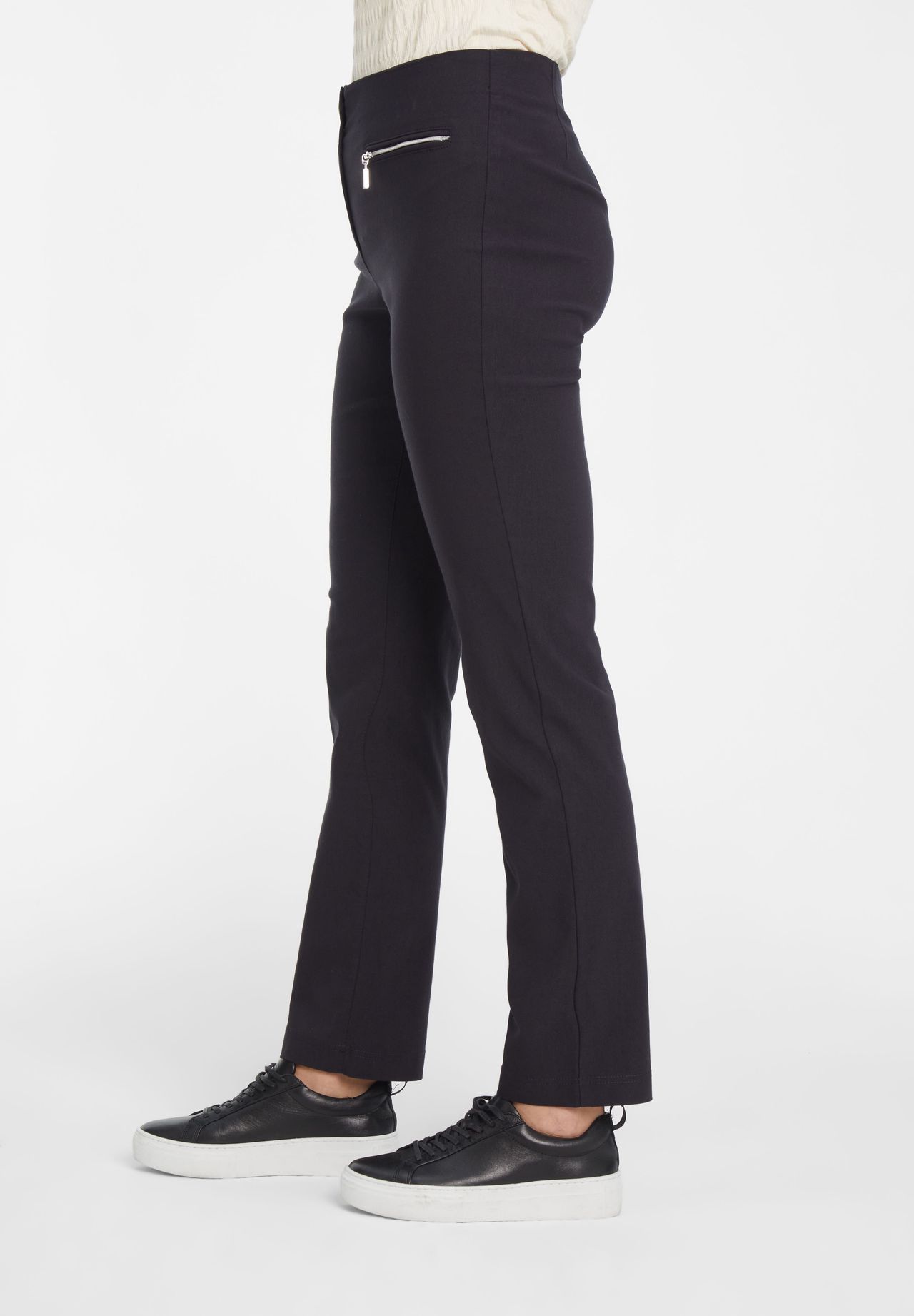 adagio Stoffhose Uni-Design für Damen 50% Rabatt für begrenzte Zeit