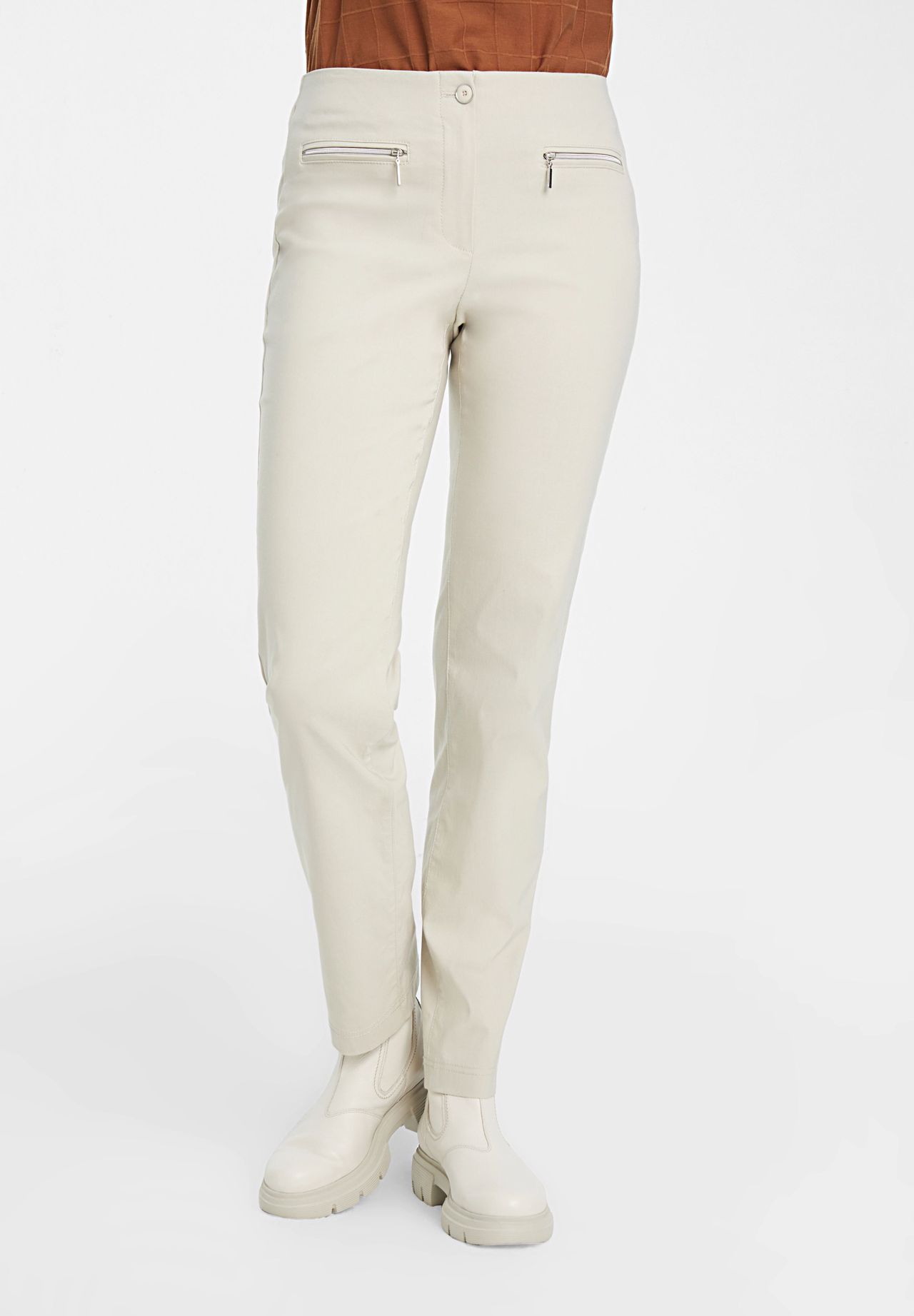 adagio Stoffhose "Tess " Reißverschlusstaschen für Damen Rabatte dieses Monats