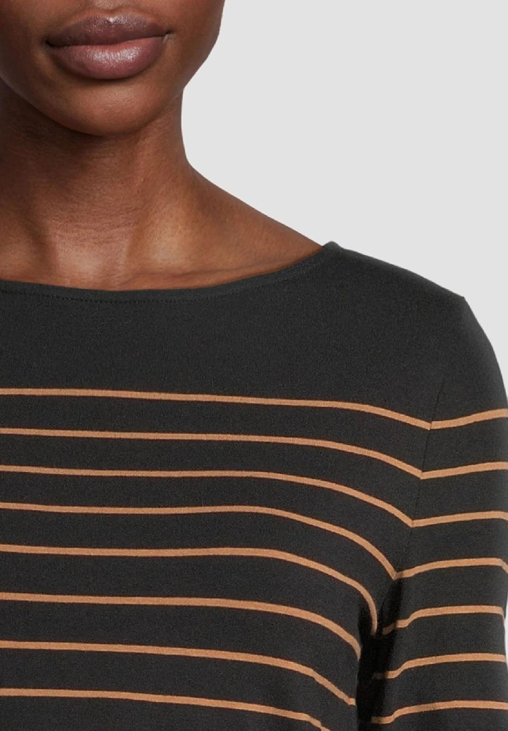 MANGUUN collection Langarmshirt U-Boot-Ausschnitt für Damen Günstiger Verkauf