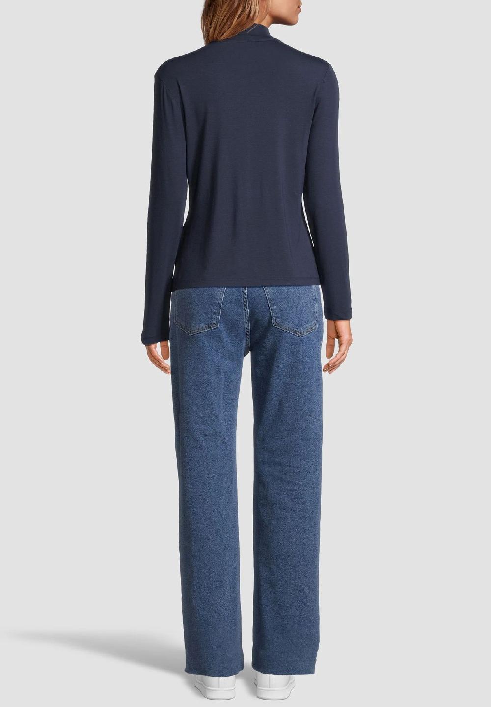 MANGUUN collection Langarmshirt Stehkragen für Damen Fabrikverkauf