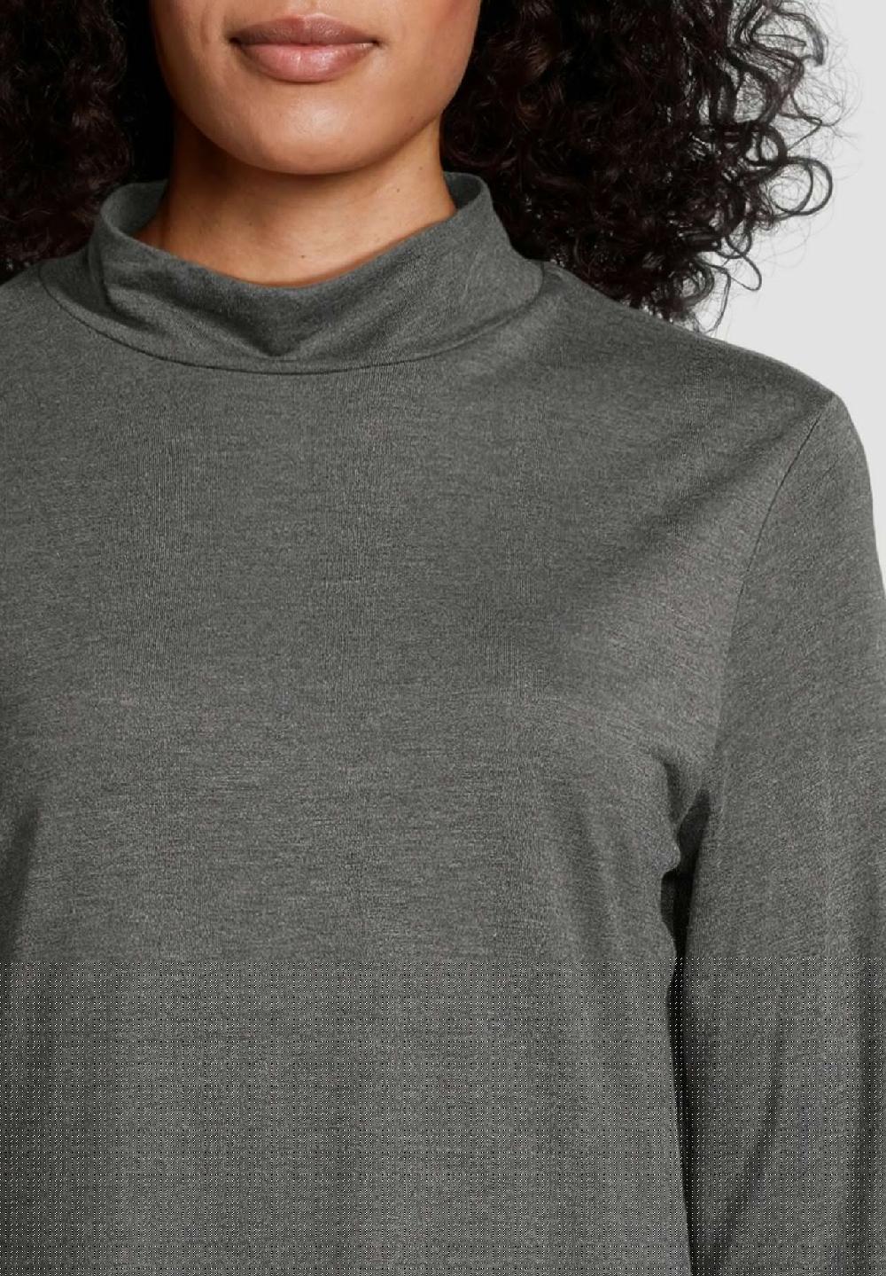 MANGUUN collection Langarmshirt Stehkragen für Damen Meist gekauft