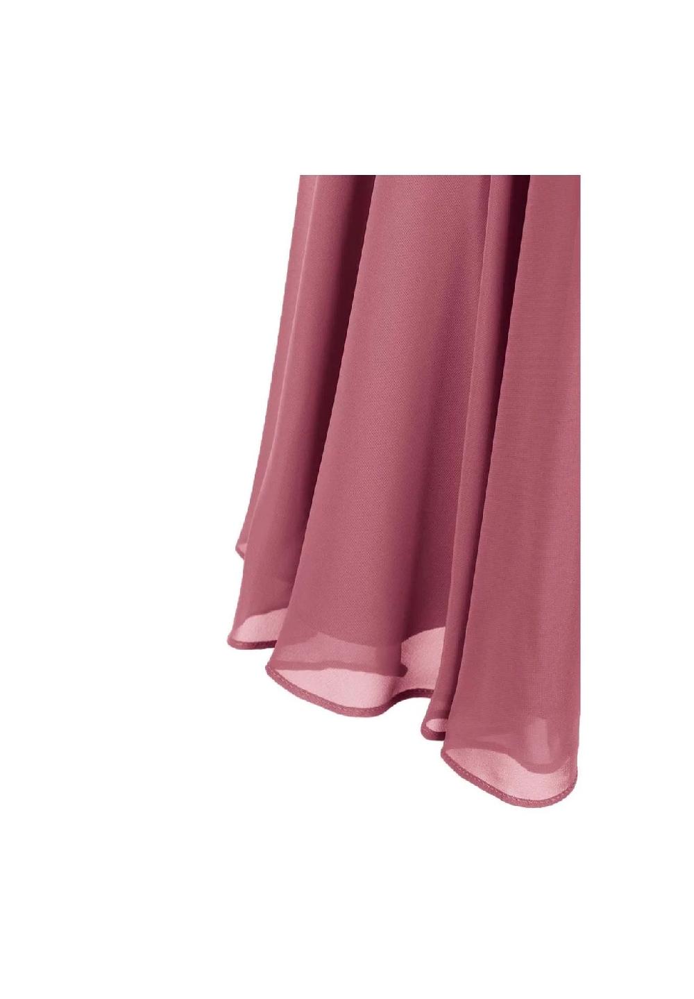 G.O.L.® Cocktailkleid Chiffon 3/4-lang U-Ausschnitt für Kinder Valentinstagsangebot