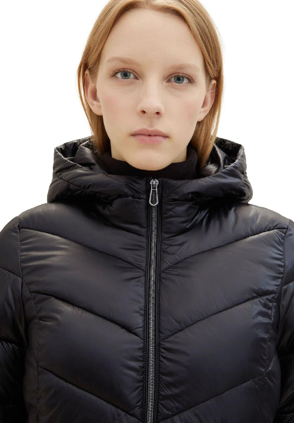TOM TAILOR Steppmantel Kapuze Zweiwegereißverschluss für Damen Top Angebot