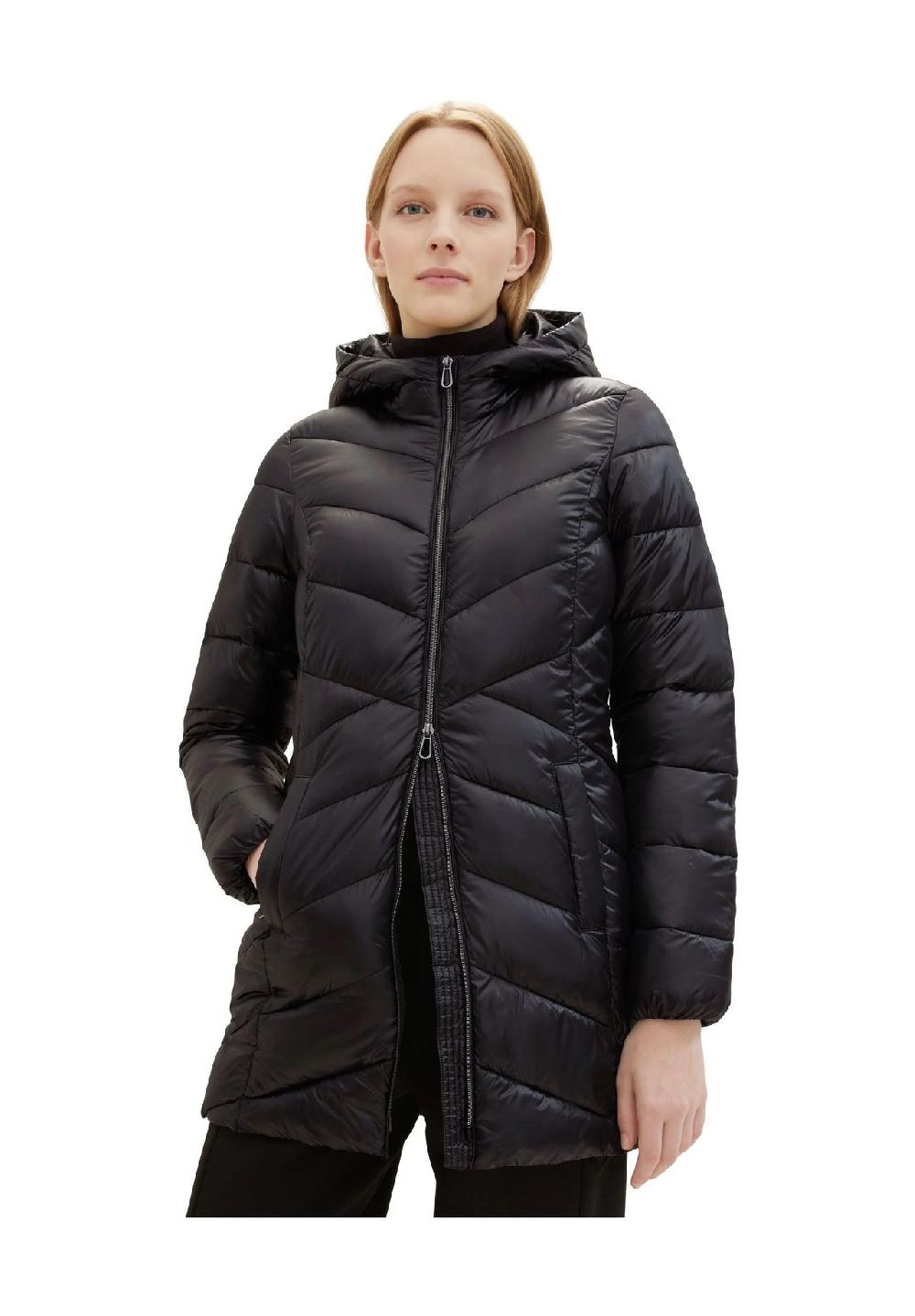 TOM TAILOR Steppmantel Kapuze Zweiwegereißverschluss für Damen Top Angebot