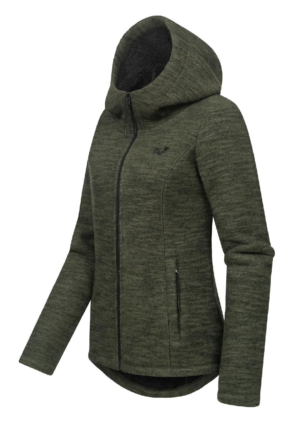 ragwear™ Kapuzenstrickjacke Lyshka Melange Riesige Ersparnisse