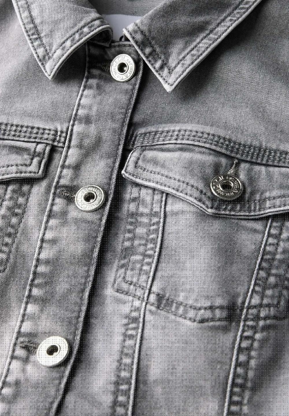 CECIL Jeansjacke Blusenkragen für Damen Online