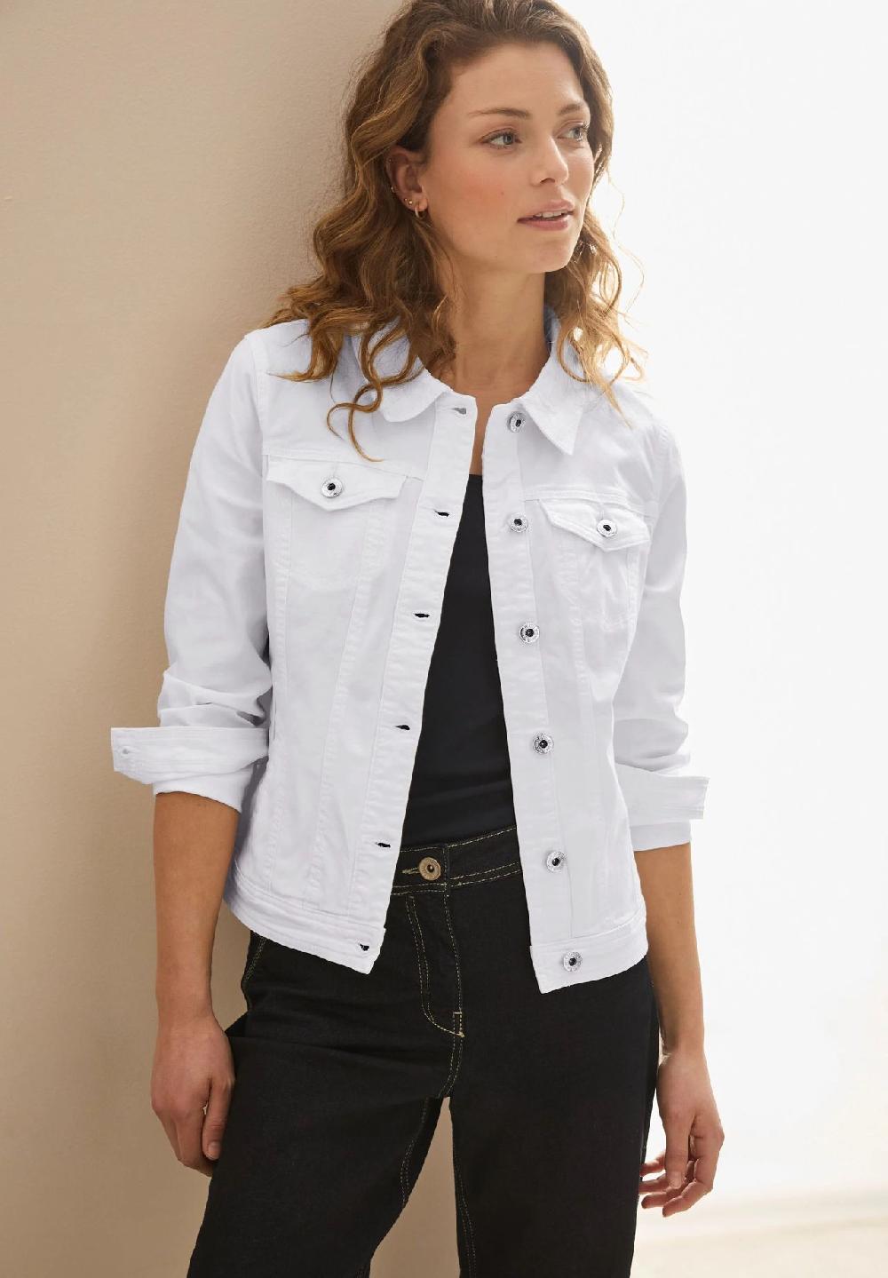 CECIL Jeansjacke Brusttaschen für Damen Outlet