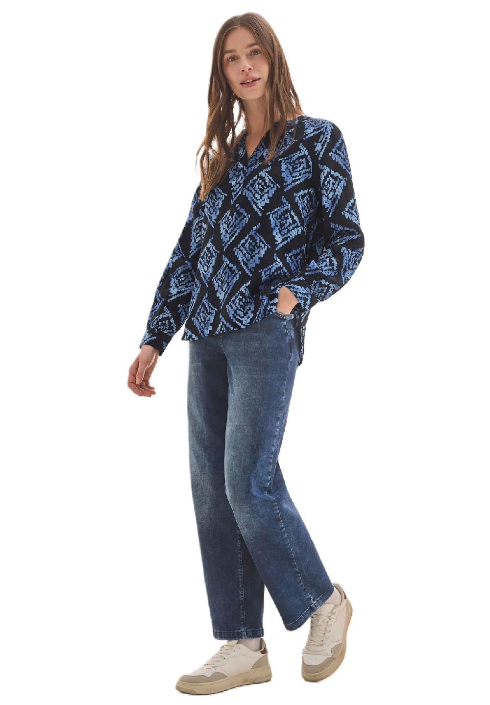CECIL Shirtbluse Split-Neck für Damen Verkauf