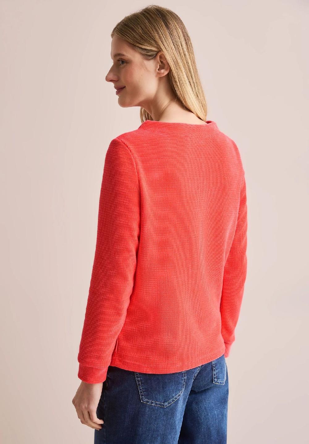 CECIL Langarmshirt Ziernähte für Damen Günstiger Verkauf