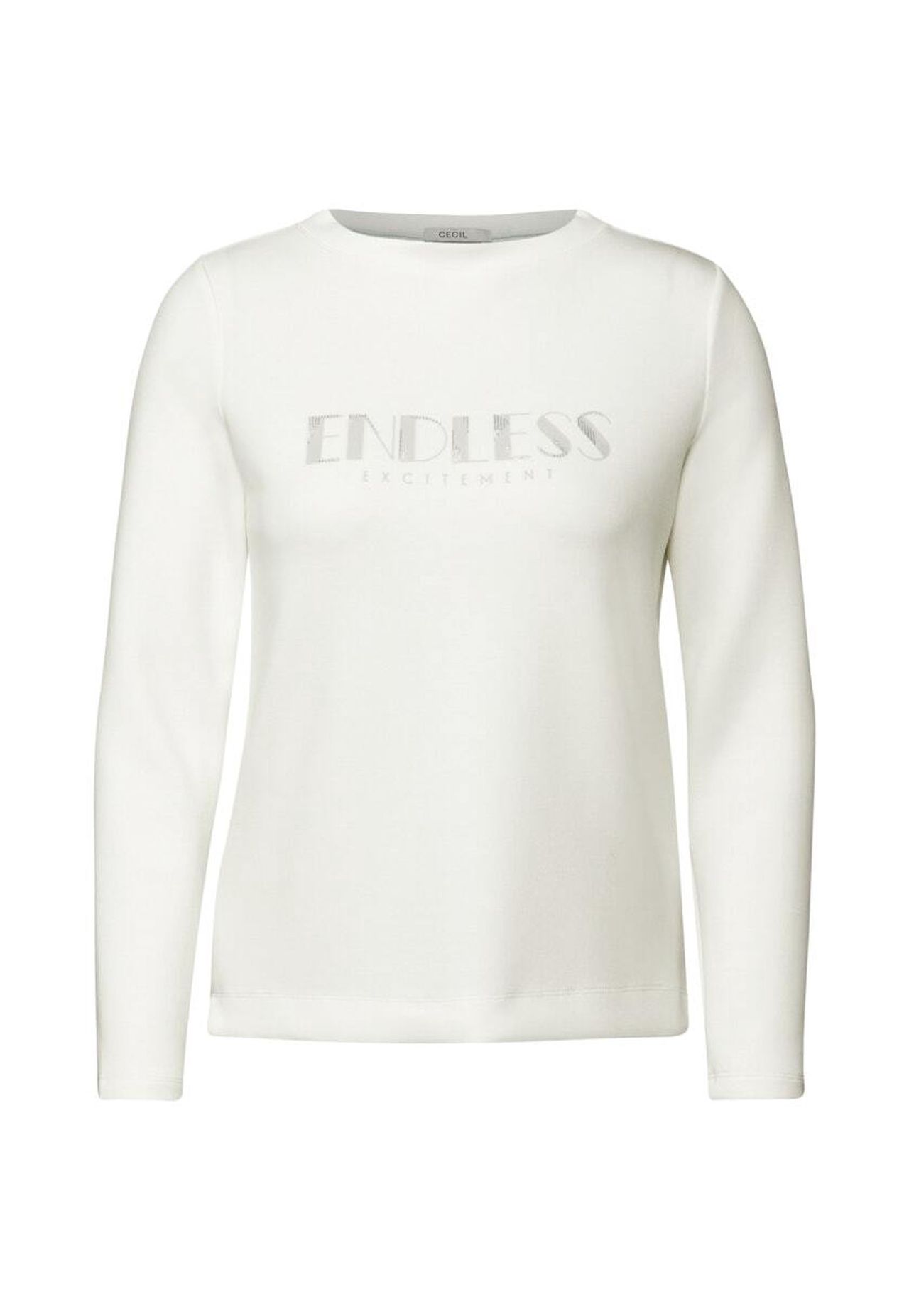 CECIL Langarmshirt Nur für heute
