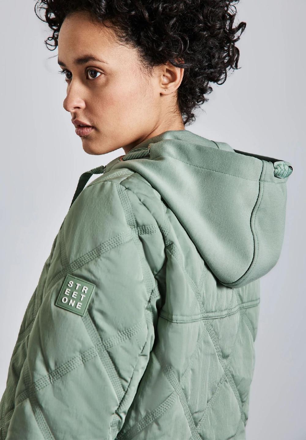 Street One Steppjacke "DiamondQu" Zweiwegereißverschluss für Damen Limitierter Zeitrabatt