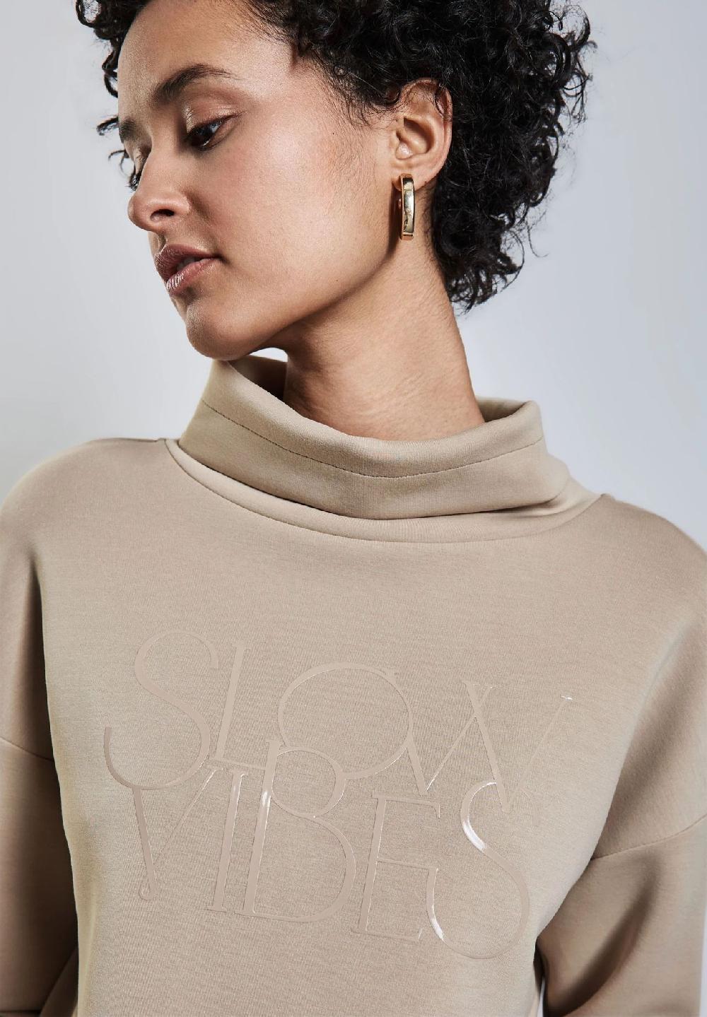 Street One Sweatshirt Schalkragen für Damen Osterangebot