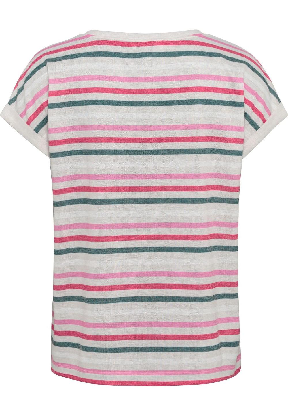 Street One T-Shirt dropped Shoulders für Damen Top Angebot