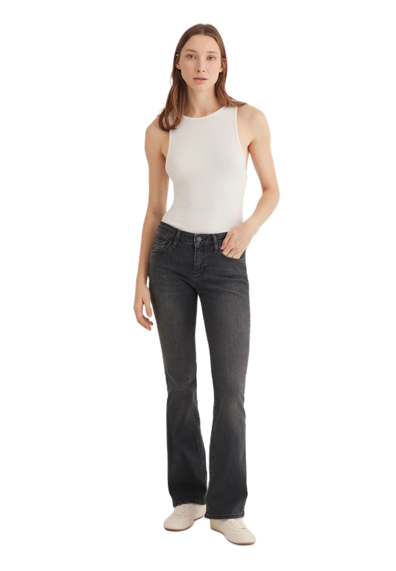 mavi Jeanshose "Bella" Bootcut für Damen Kostenlose Rückgabe