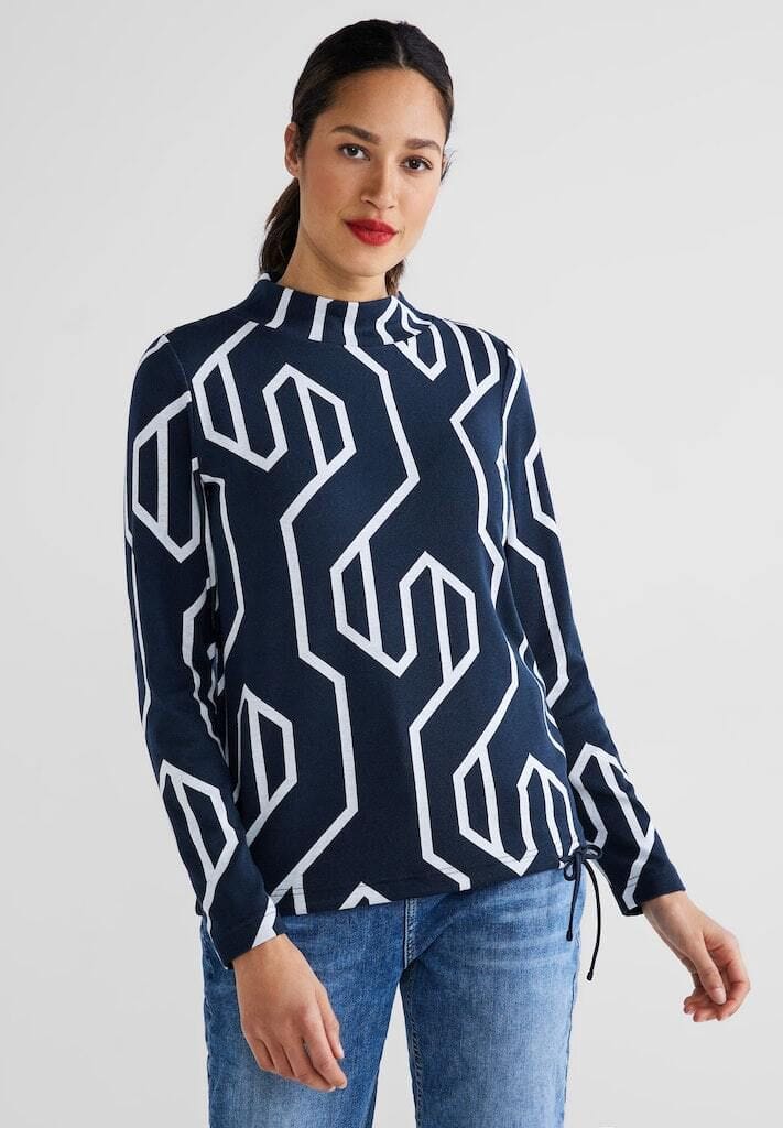 Street One Langarmshirt 50% Rabatt mit kostenlosem Versand